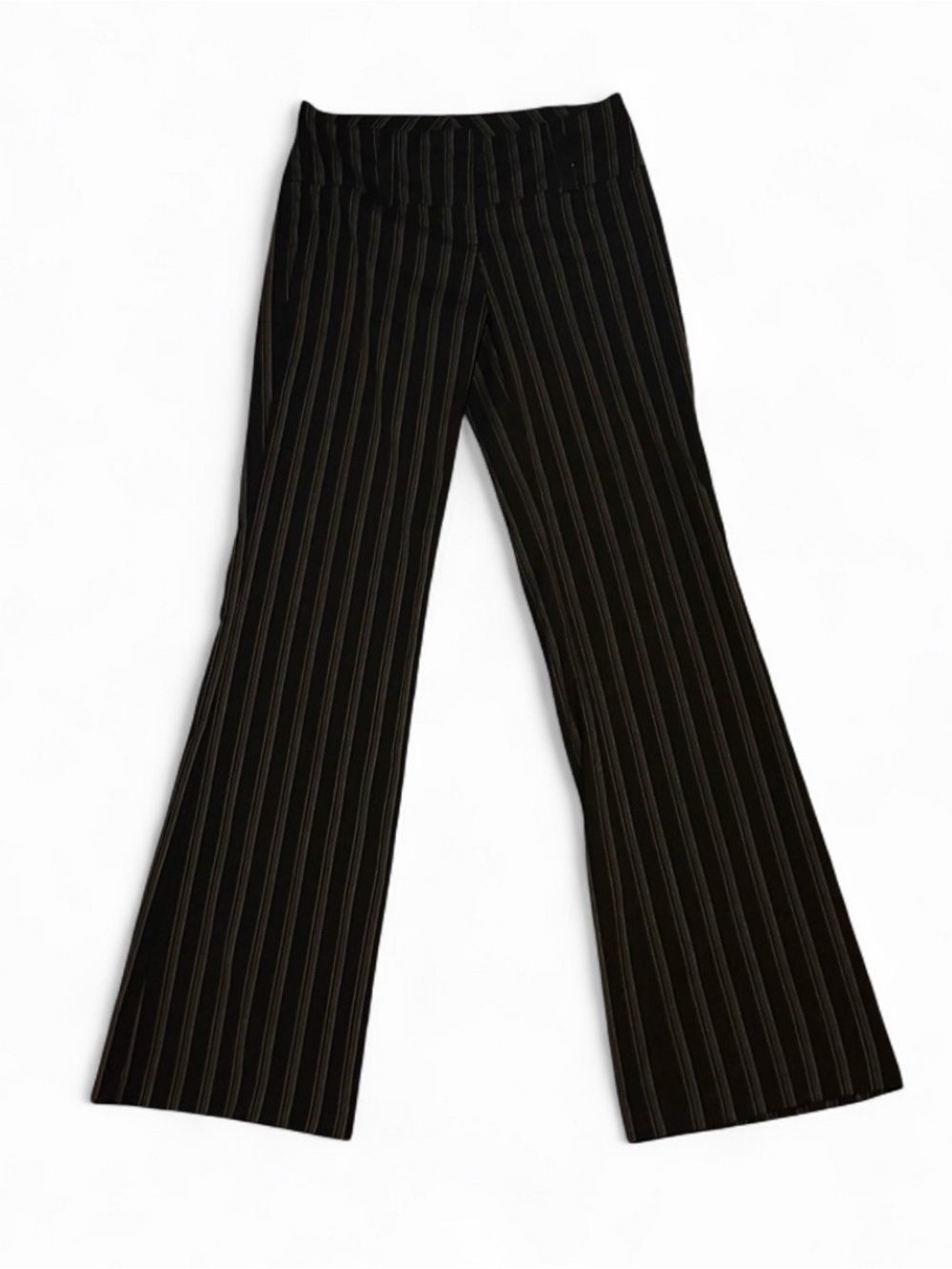 Vintage No Boundaries Stretch Pinstripe Flare Pants